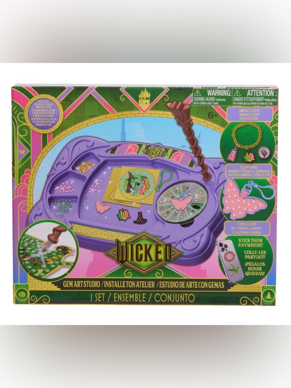 Gem Art Studio Craft Kit – Purple